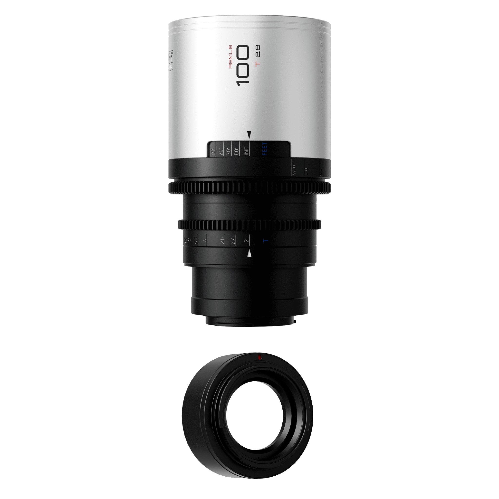 Remus-M 100mm T2.8 1.5X Full Frame Anamorphic Lens (RF/L)