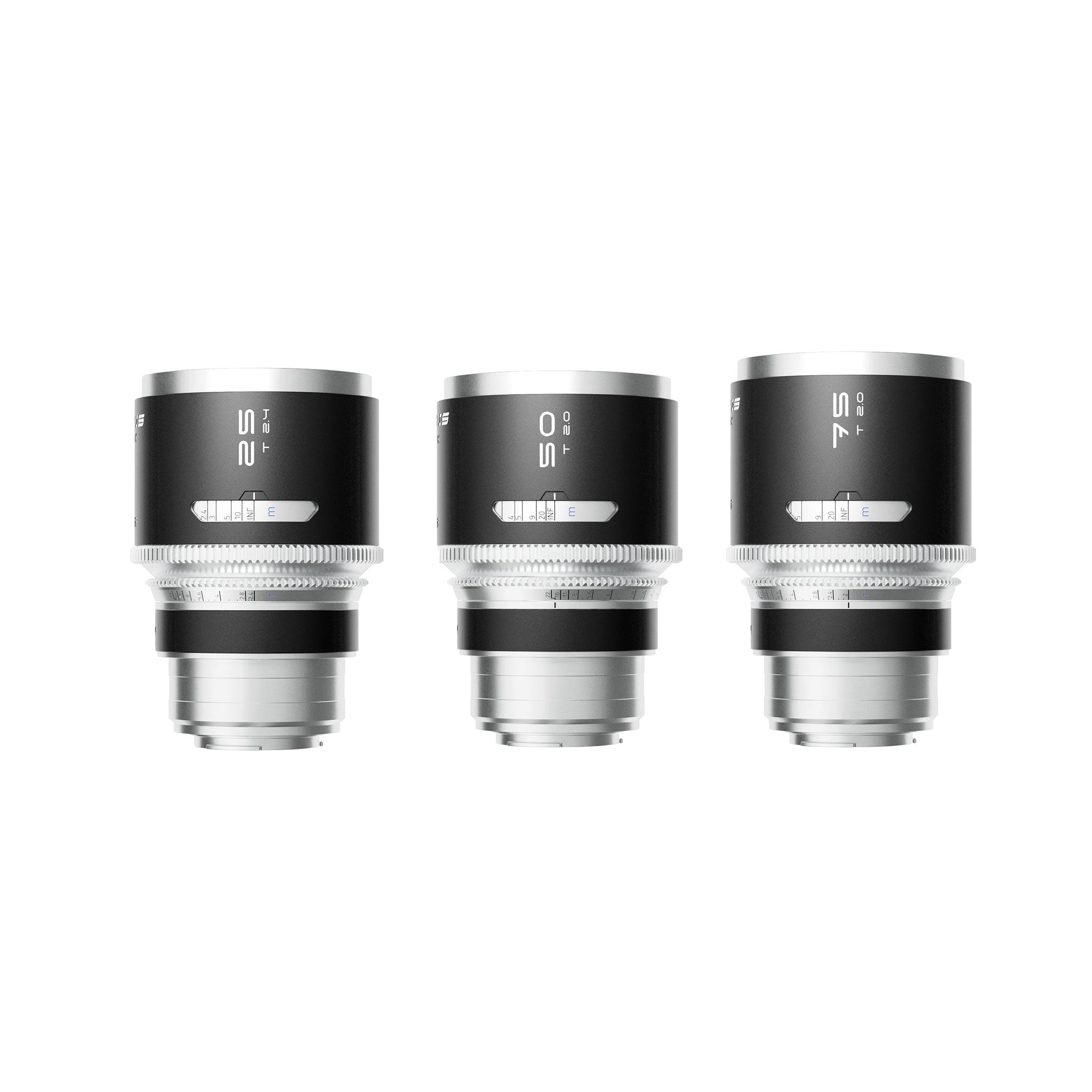 Mantis 1.33X Full Frame Anamorphic 25/50/75mm 3-lens Set