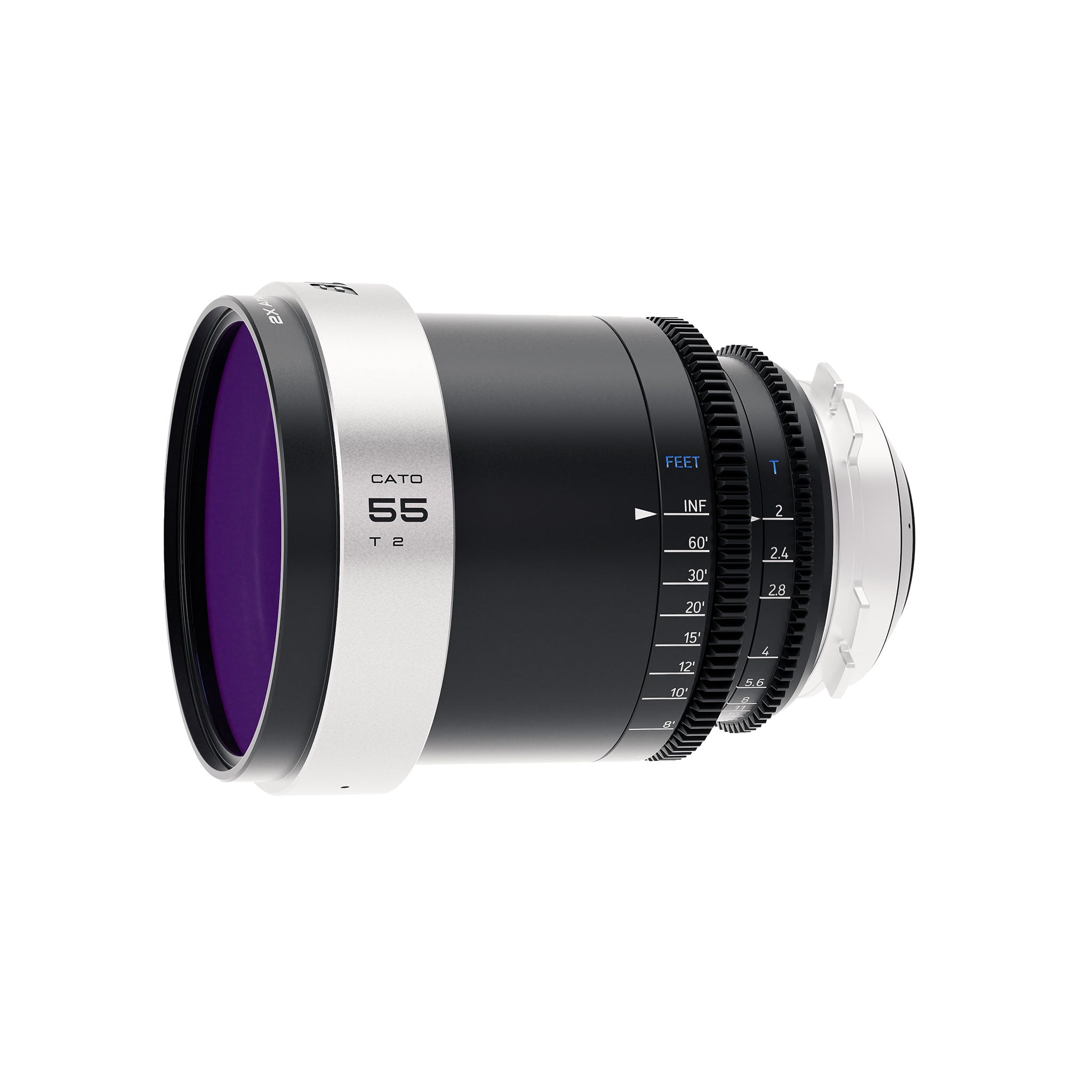 Cato 55mm T2.0 2X Full Frame Anamorphic Lens (PL)