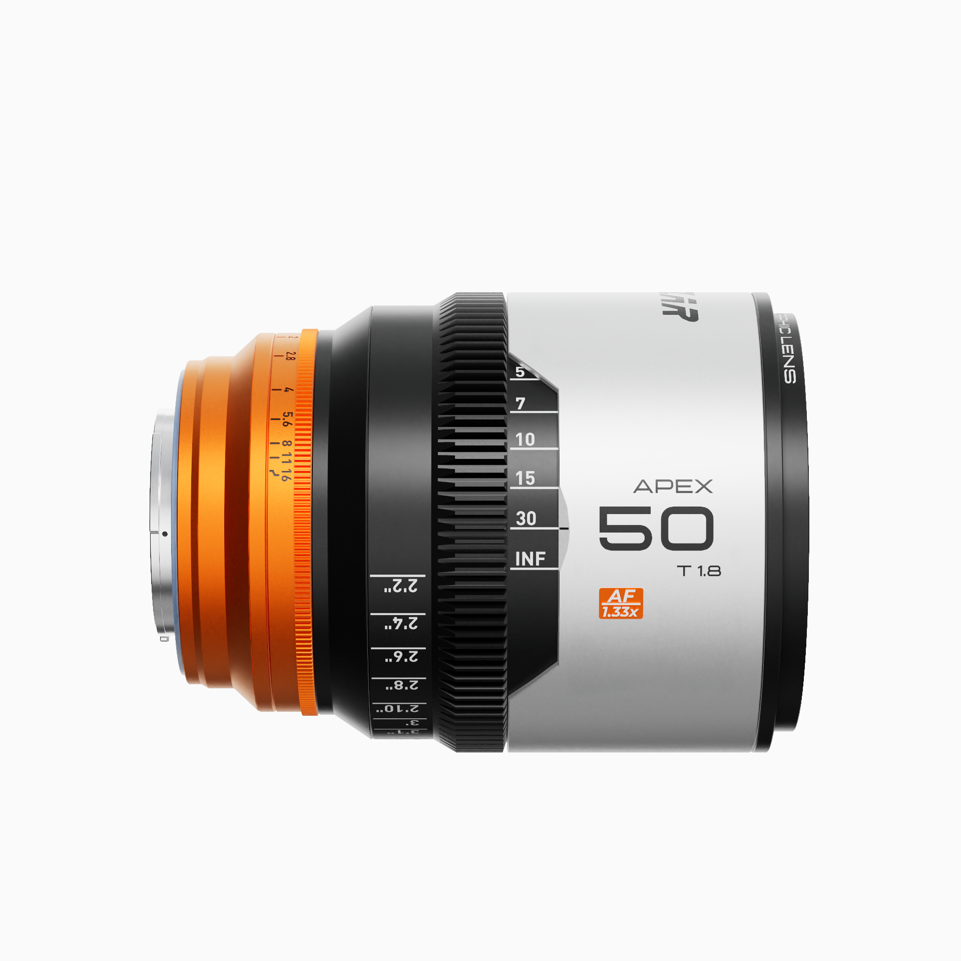 Apex 50mm T1.8 1.33X S35 Auto-Focus Anamorphic Lens (E/L)
