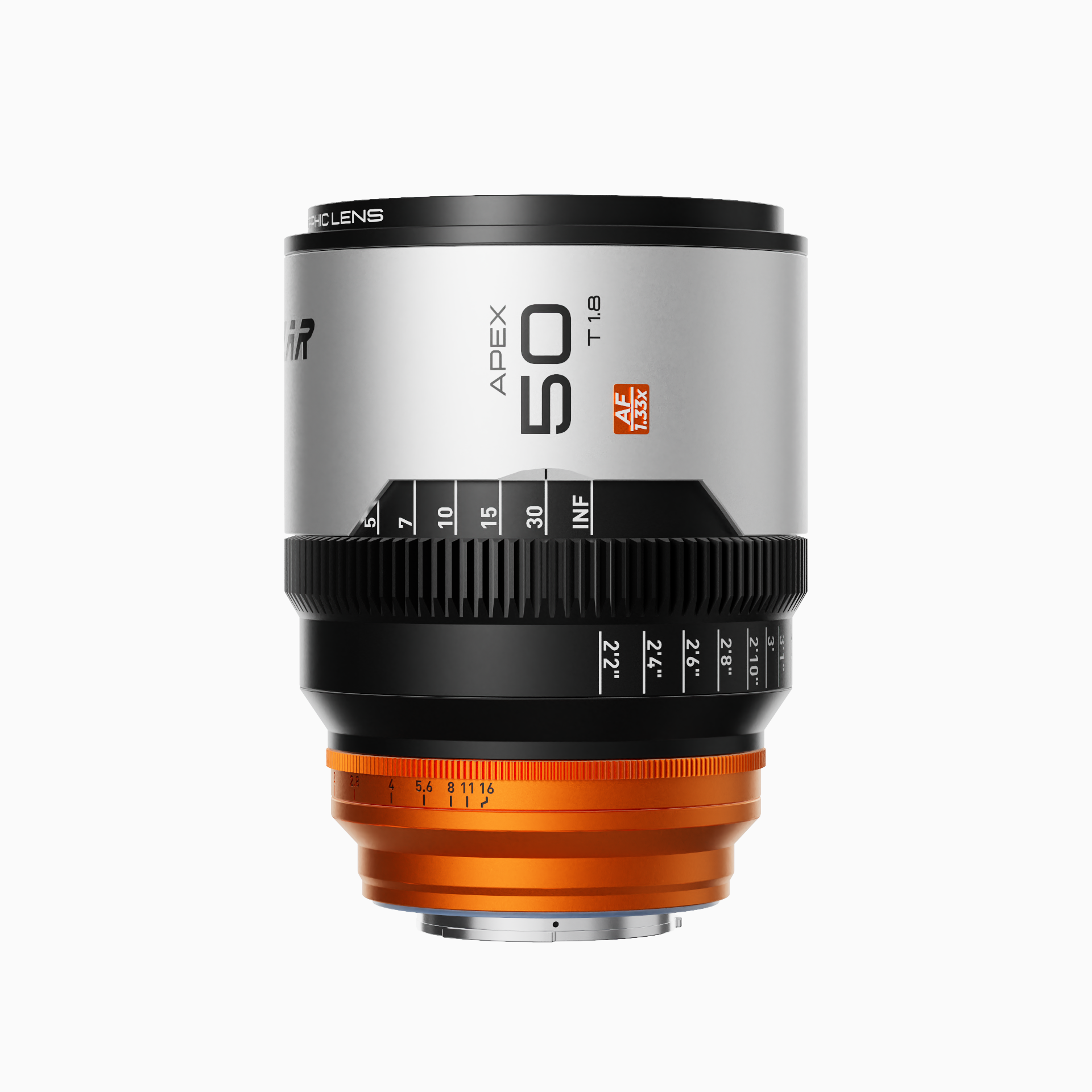 Apex 50mm T1.8 1.33X S35 Auto-Focus Anamorphic Lens (E/L)