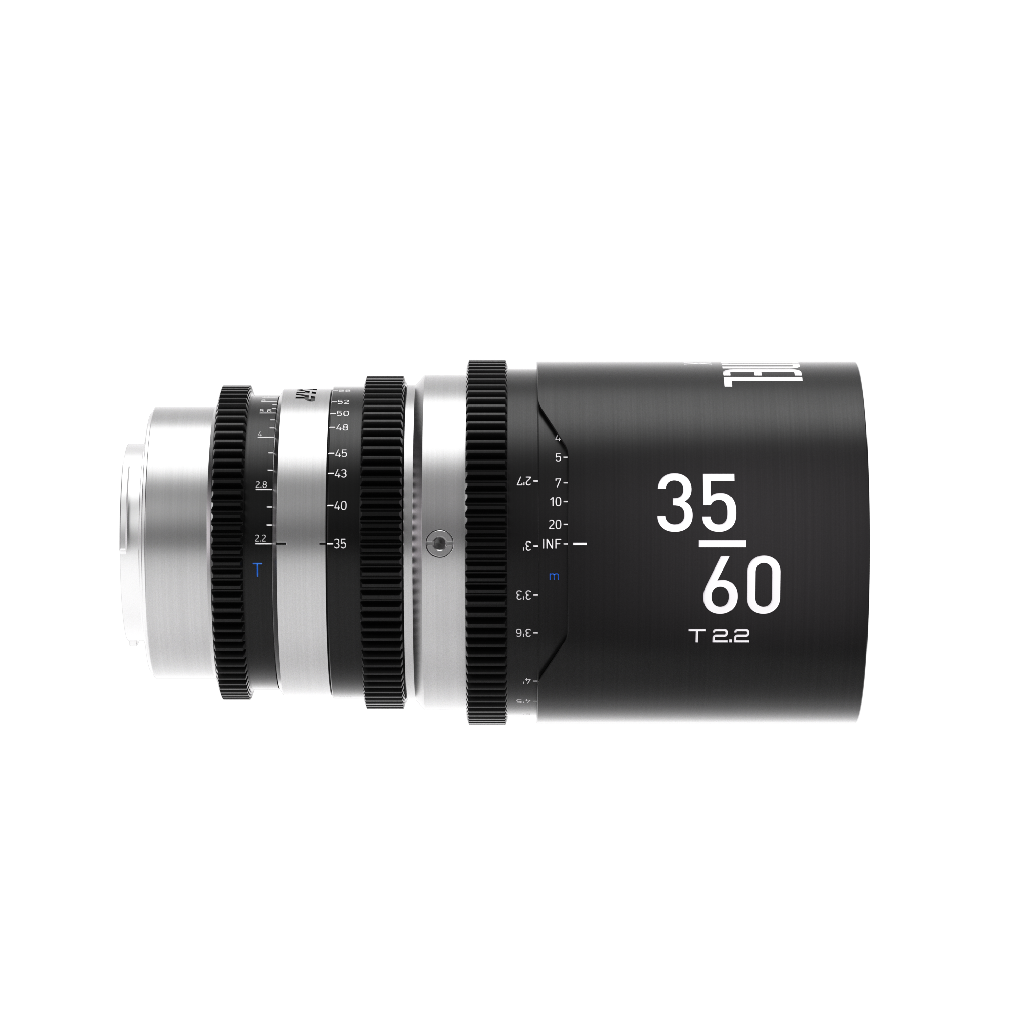 Sentinel 35-60mm T2.2-T2.8 Full Frame 1.33X Anamorphic Zoom Lens (E/L/RF)