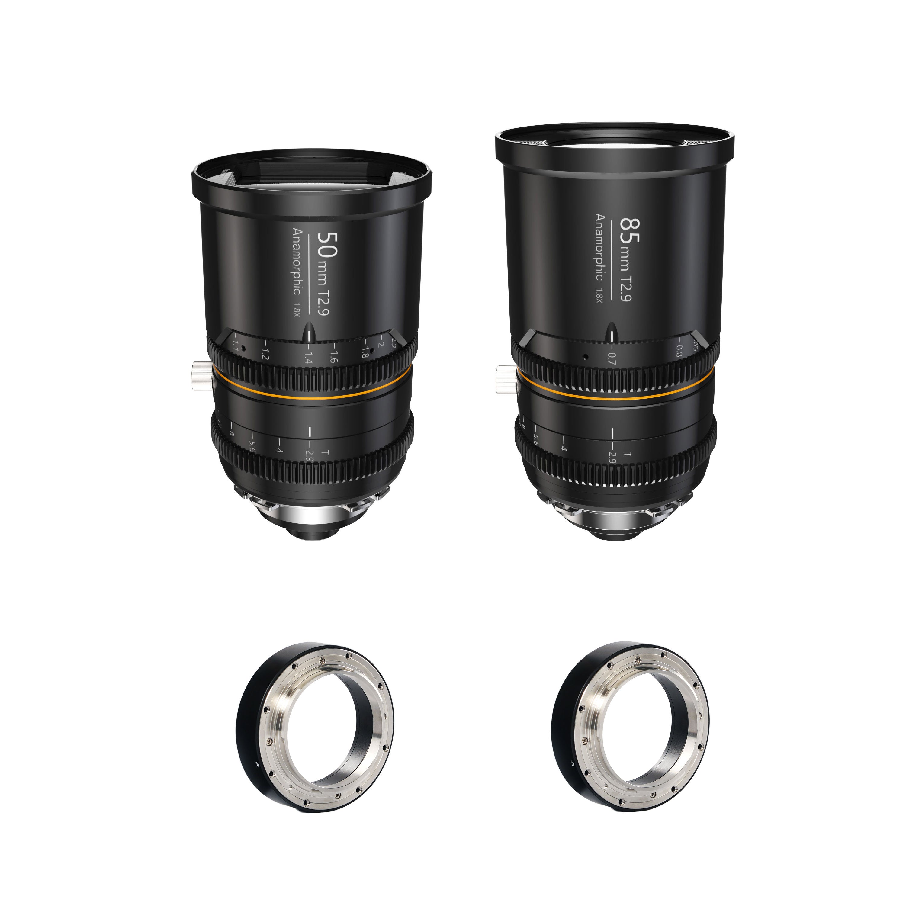 Great Joy 1.8x Anamorphic T2.9 2 Lens Set