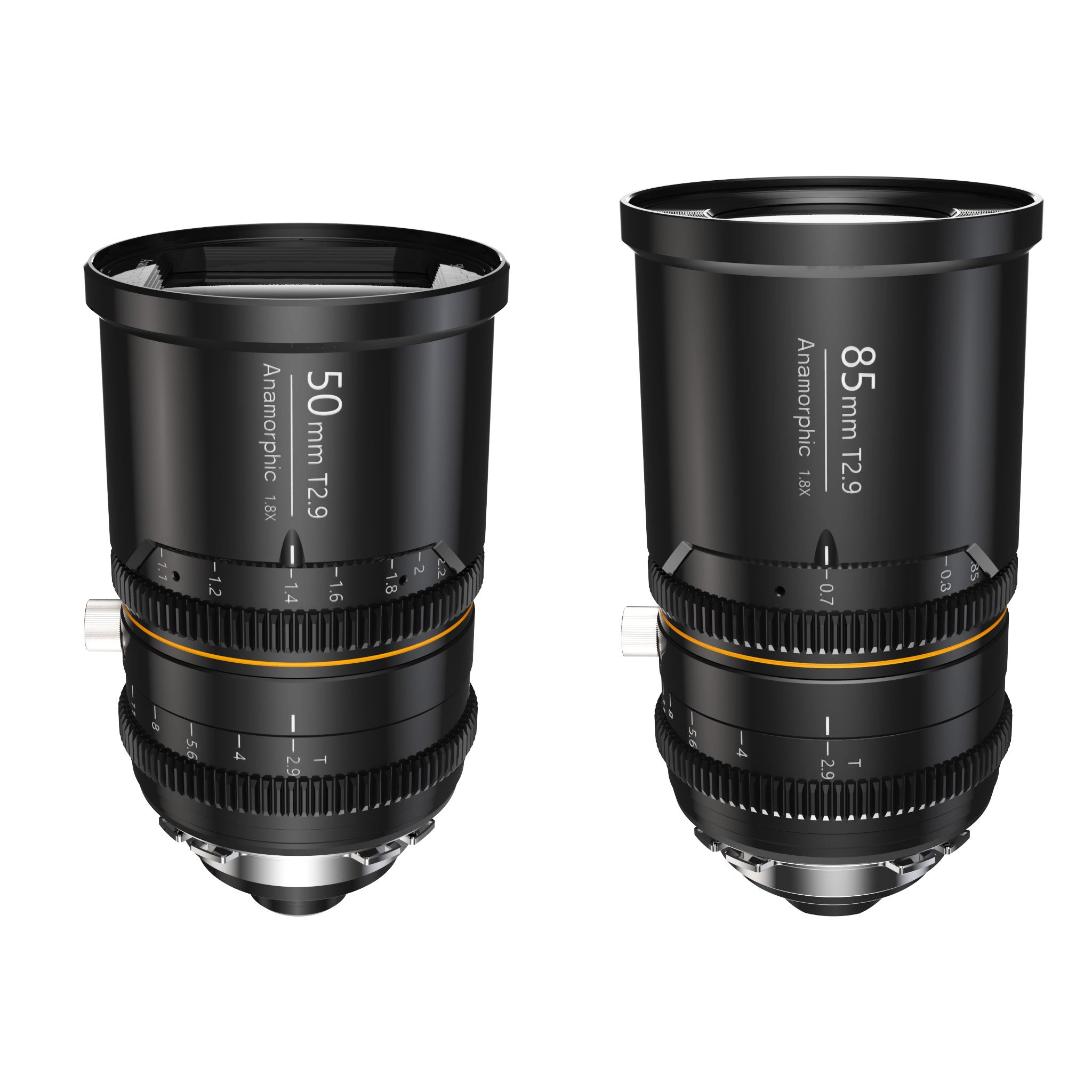 Great Joy 1.8x Anamorphic T2.9 2 Lens Set