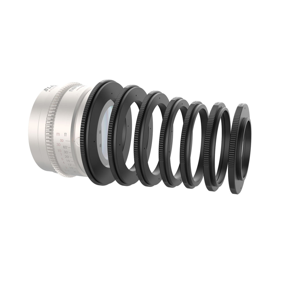 Blazar Lens Stepup & Down Ring Set for Nero 1.5X Anamorphic Adapter