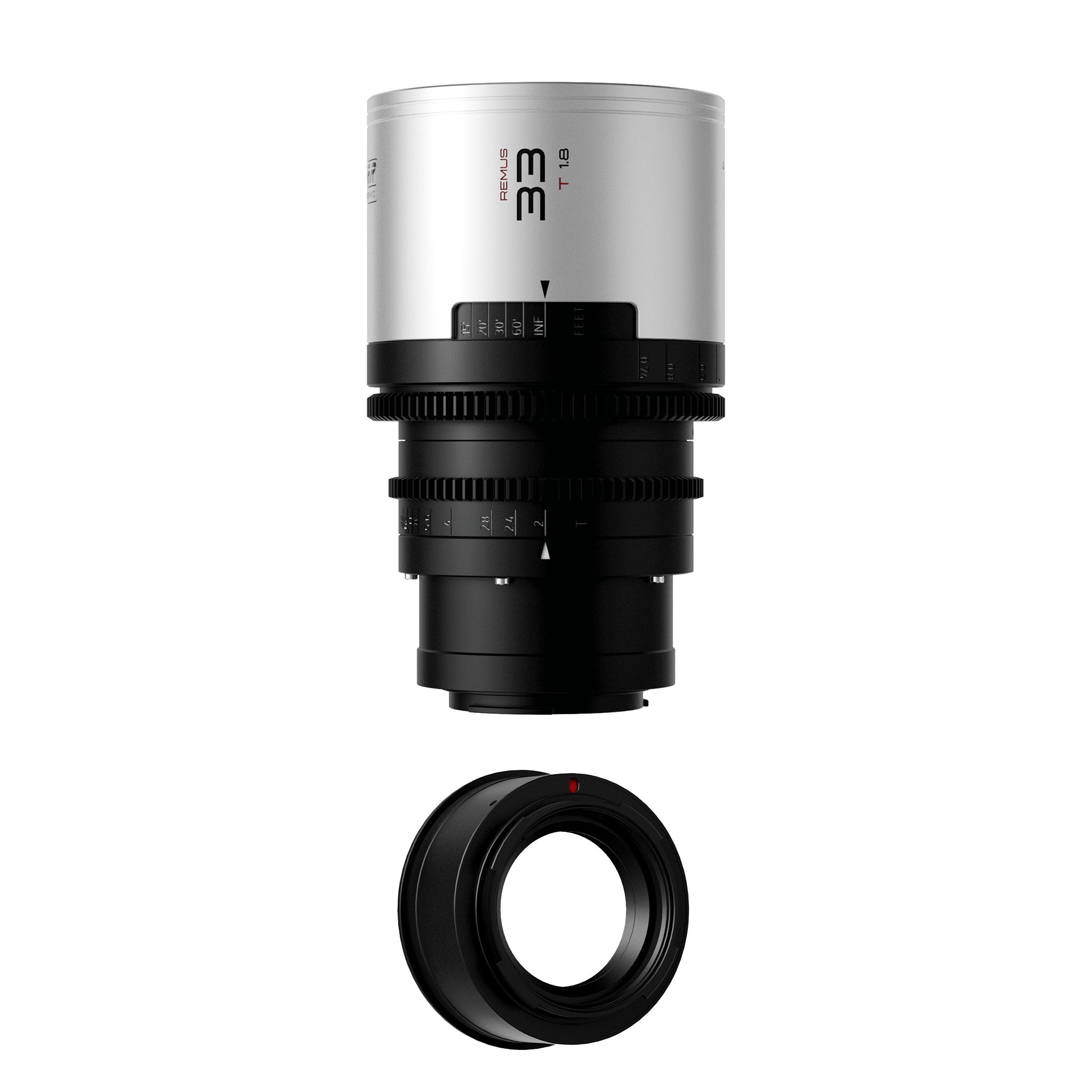 Remus-M 33mm T1.8 1.5X Full Frame Anamorphic Lens (RF/L)
