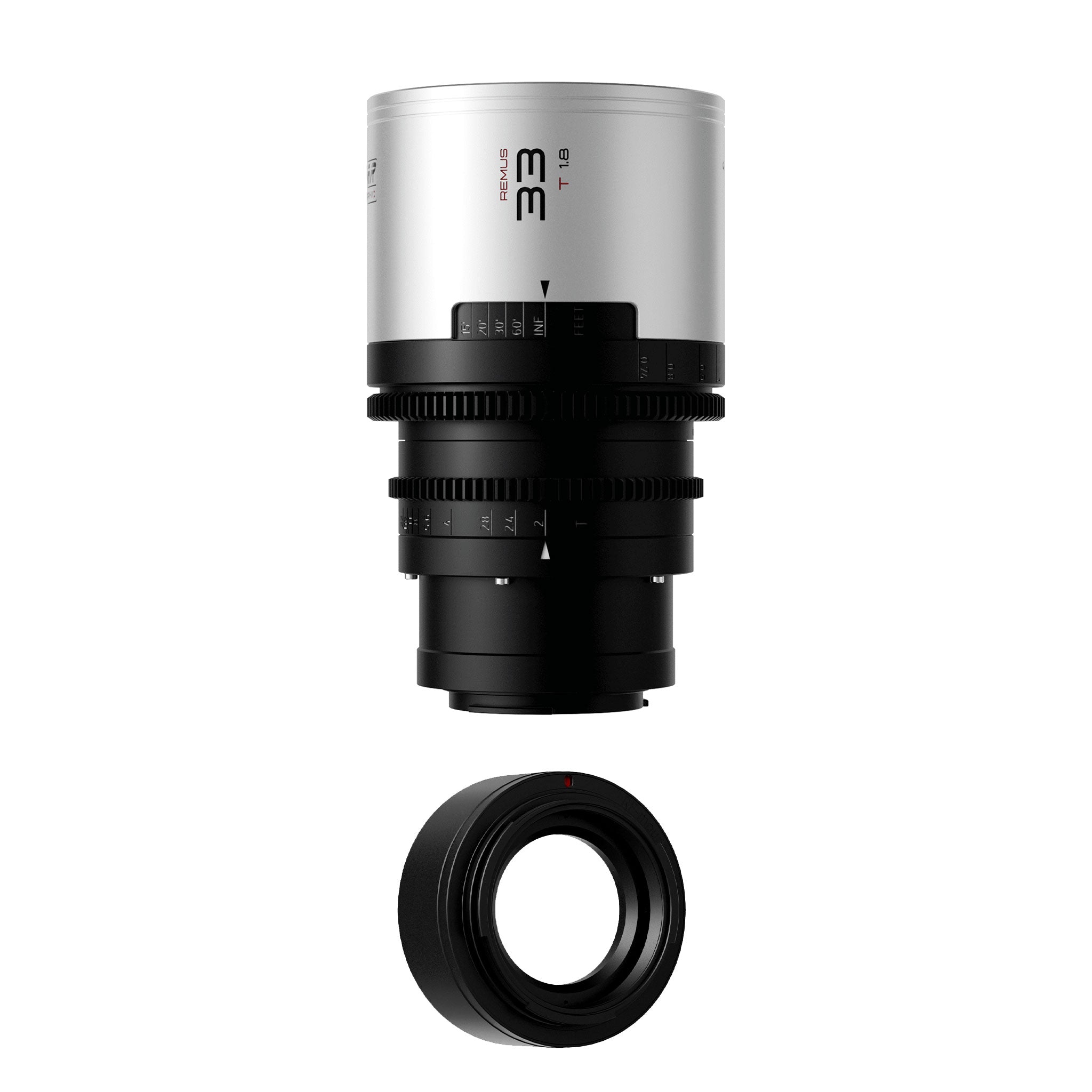 Remus-M 33mm T1.8 1.5X Full Frame Anamorphic Lens (RF/L)