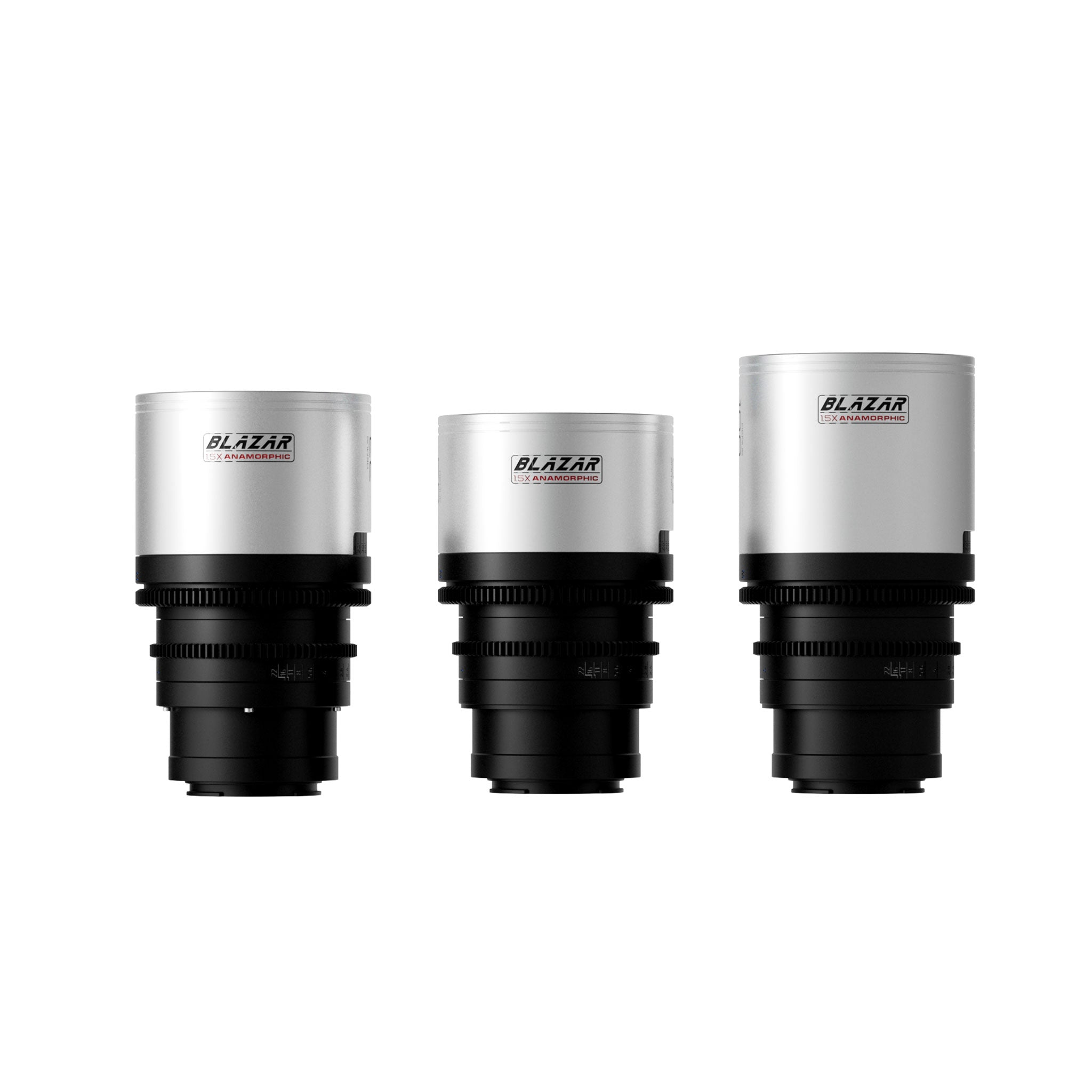 Remus-M 1.5x Full Frame Anamorphic 3 Lens Set 33/50/100mm (E)