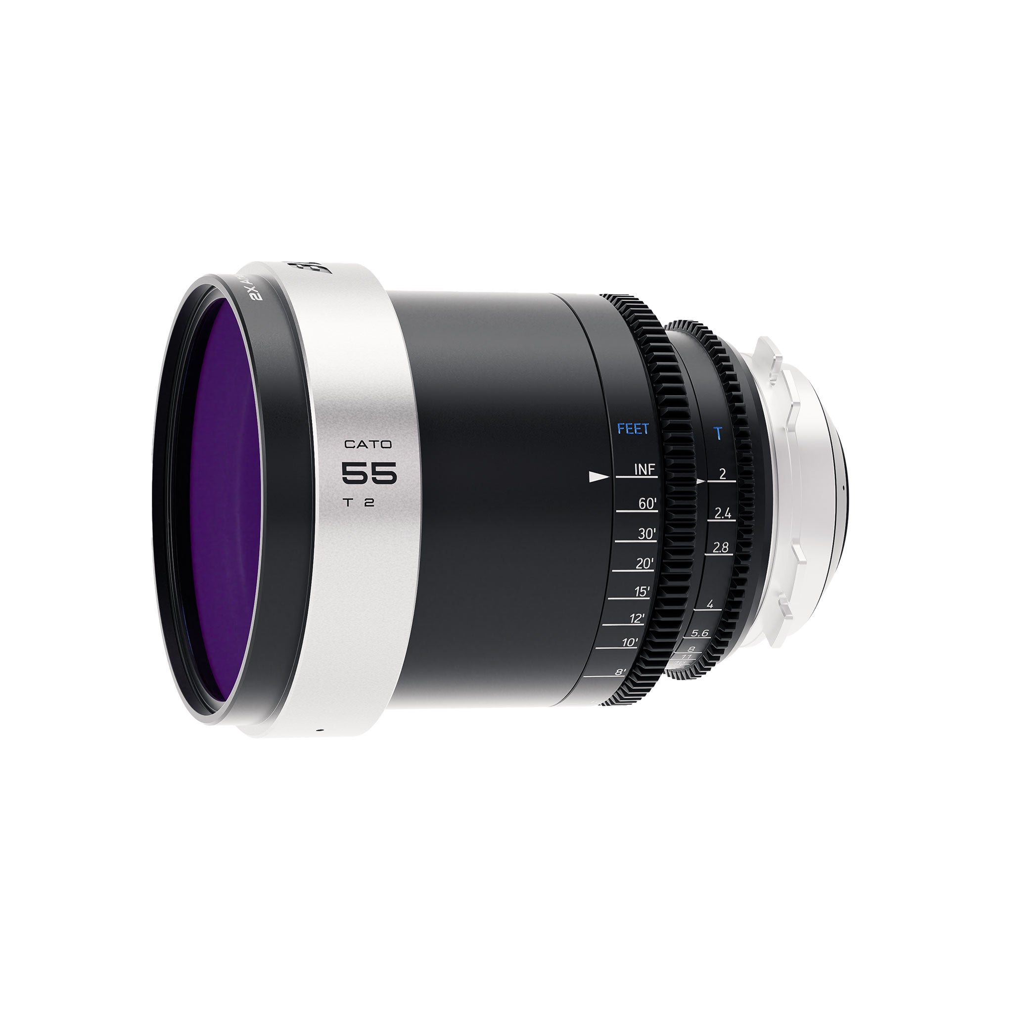 Cato 55mm T2.0 2X Full Frame Anamorphic Lens (PL Mount)