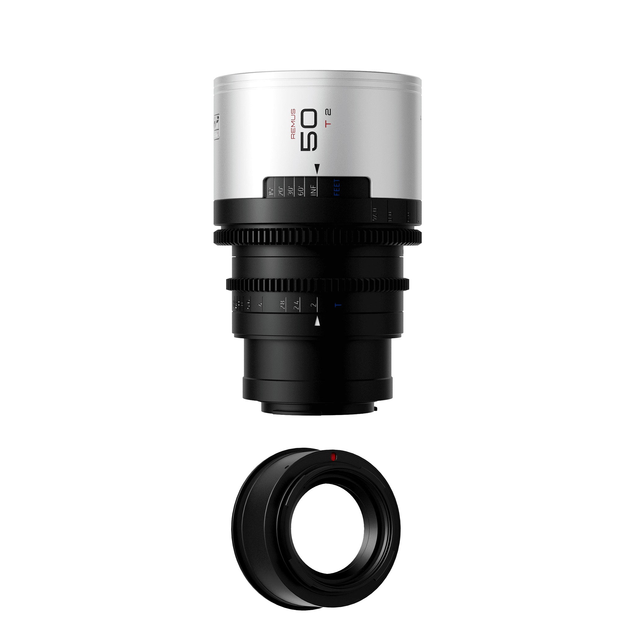 Remus-M 50mm T2.0 1.5X Full Frame Anamorphic Lens (RF/L)
