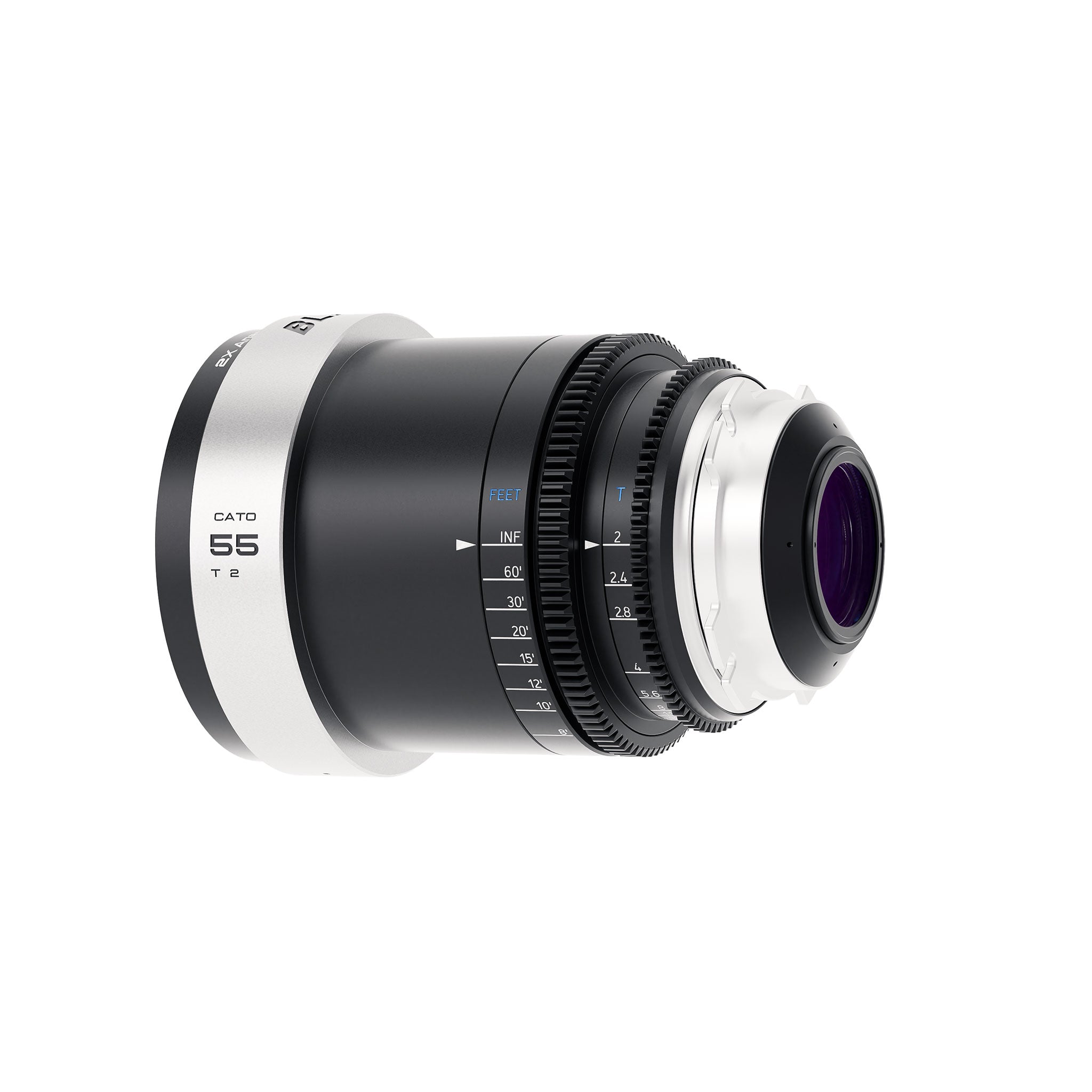 Cato 55mm T2.0 2X Full Frame Anamorphic Lens (PL Mount)