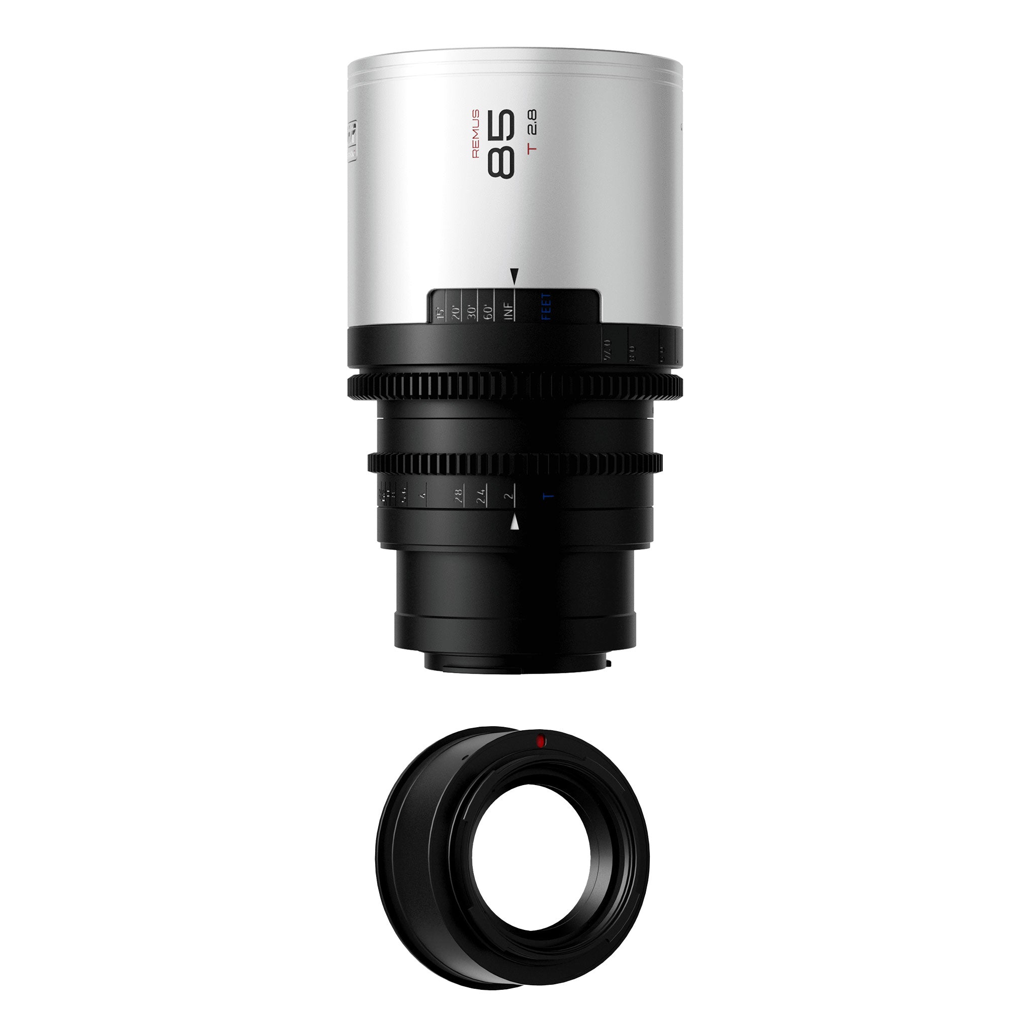 Remus-M 85mm T2.8 1.5X Full Frame Anamorphic Lens (RF/L)