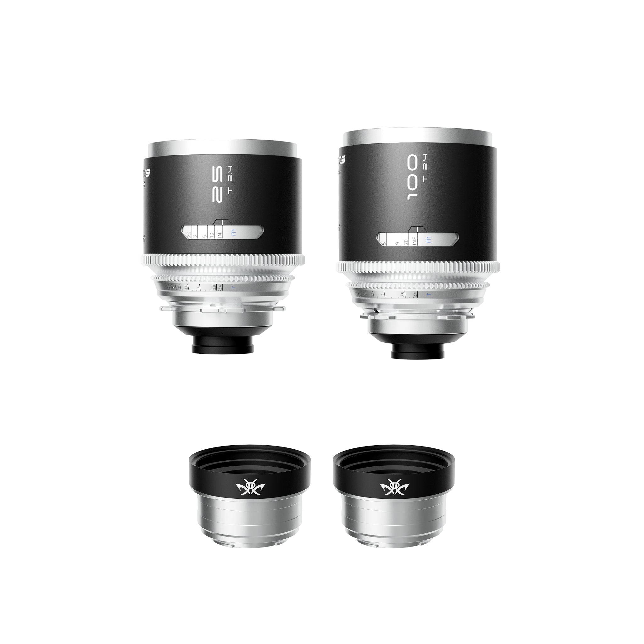 Mantis 1.33X Full Frame Anamorphic 25/100mm 2 Lens Bundle (EF/RF/L/Z)