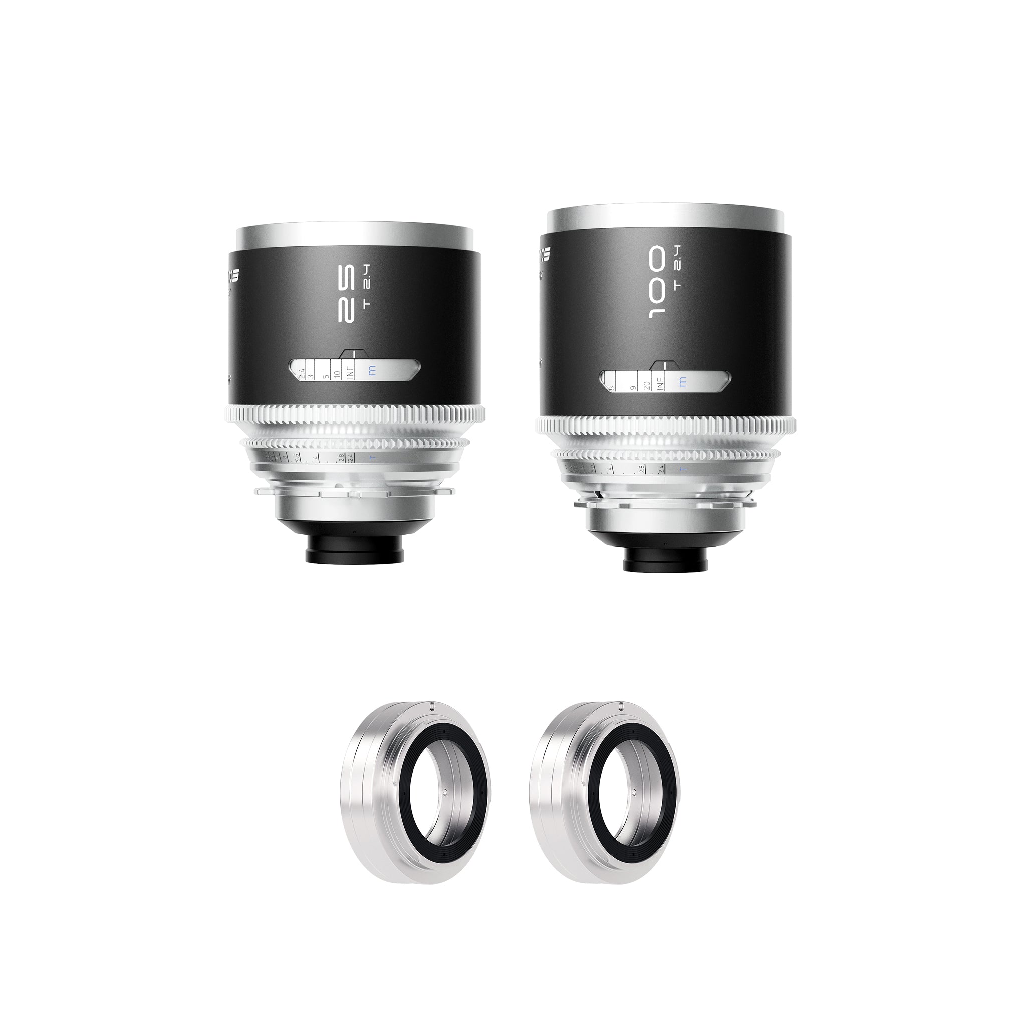 Mantis 1.33X Full Frame Anamorphic 25/100mm 2 Lens Bundle (EF/RF/L/Z)