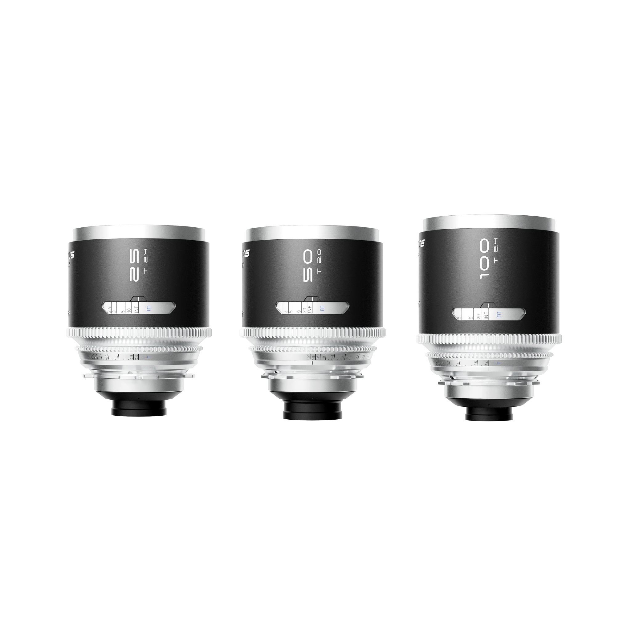Mantis 1.33X Full Frame Anamorphic 25/50/100mm 3-lens Set