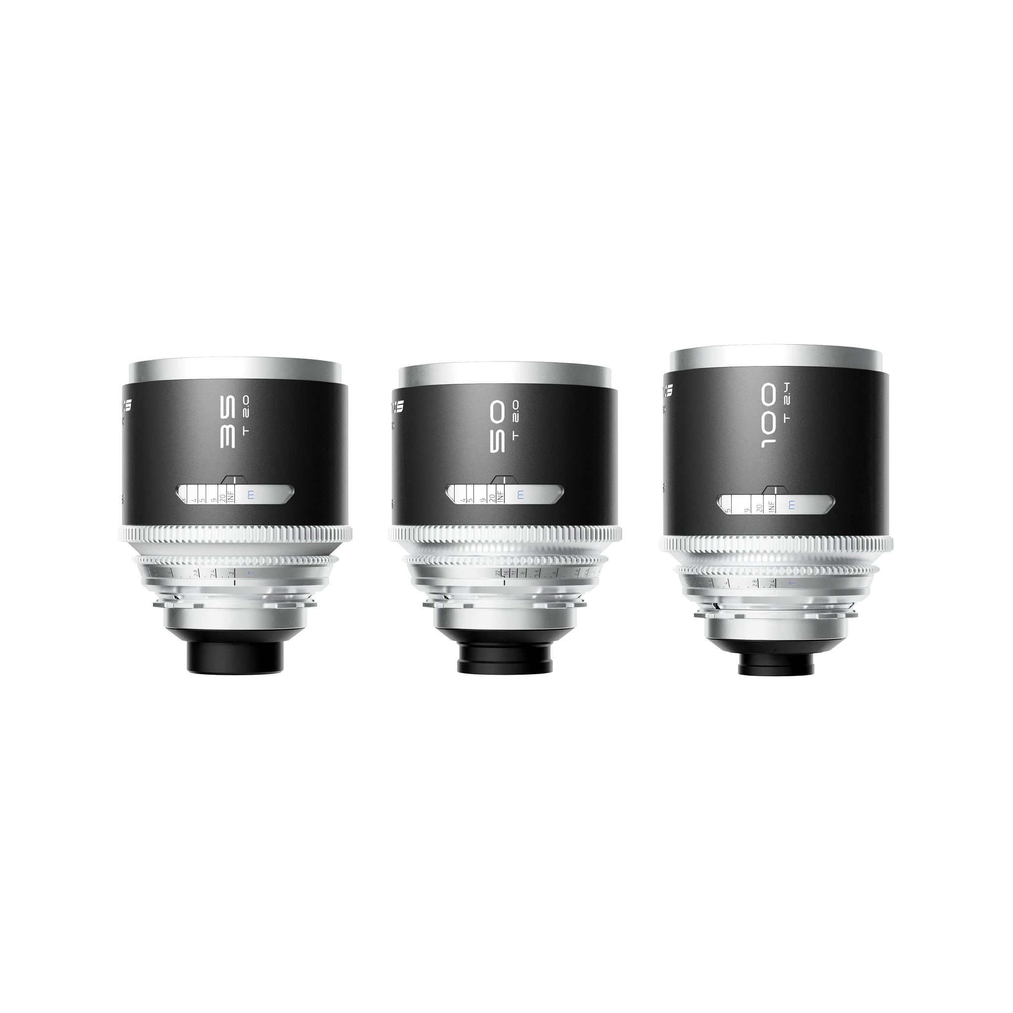 Mantis 1.33X Full Frame Anamorphic 35/50/100mm 3-lens Set