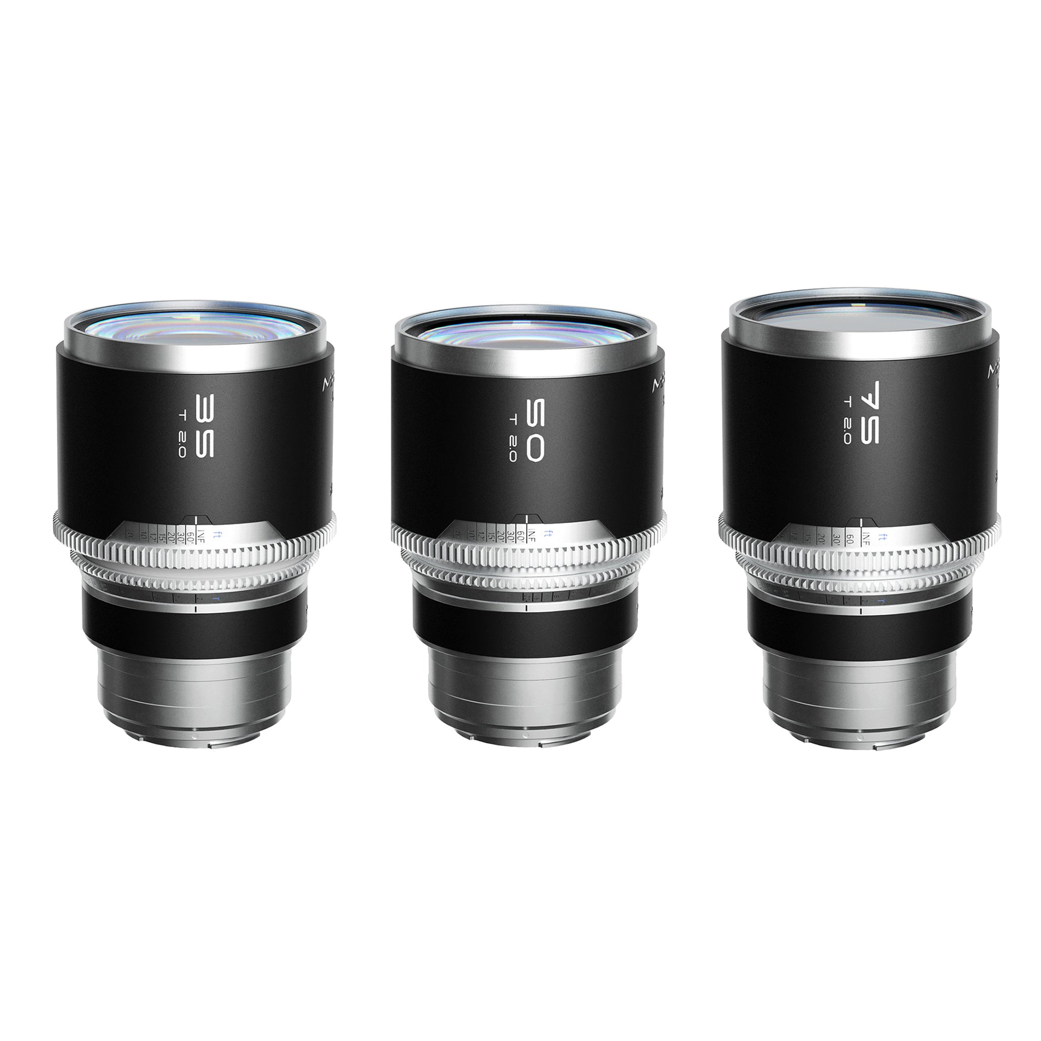 Mantis 1.33X Full Frame Anamorphic 35/50/75 3-lens set (PL/E)