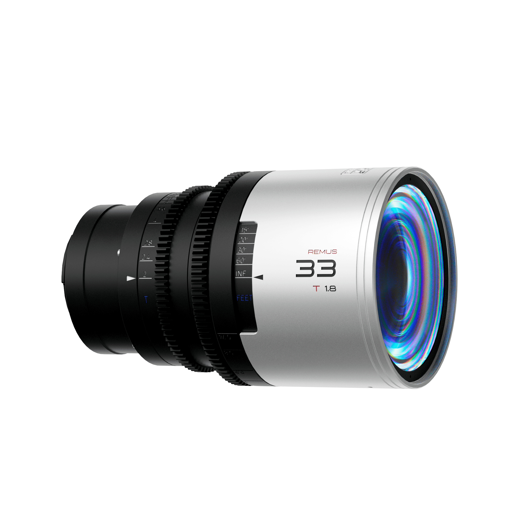 Remus-M 33mm T1.8 1.5X Full Frame Anamorphic Lens (E)