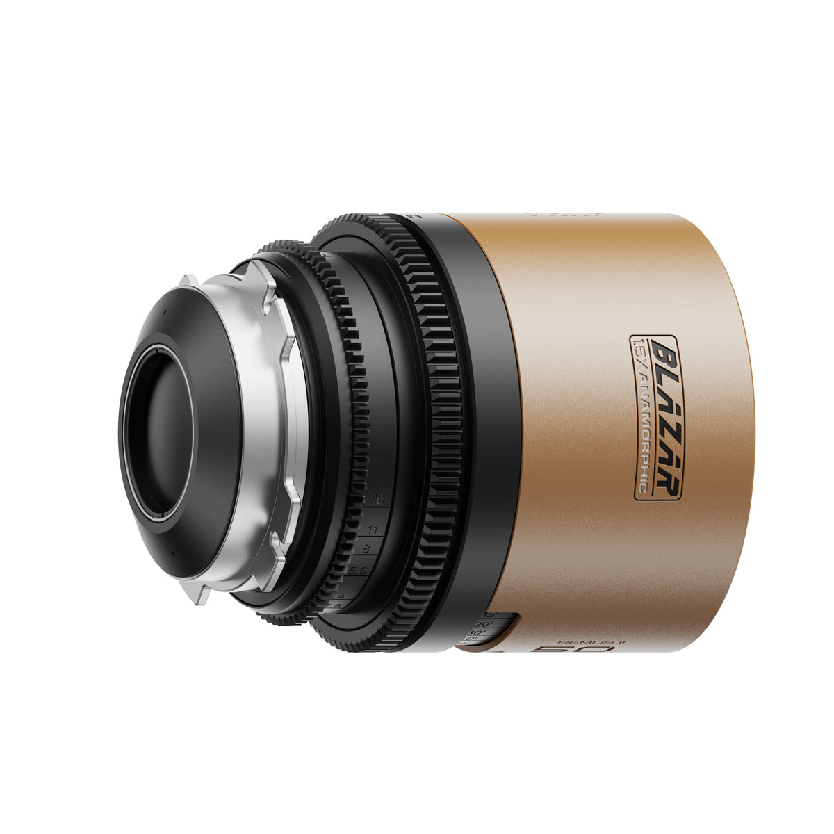 Remus II 50mm T2.4 1.5X Full Frame Anamorphic Lens (PL)